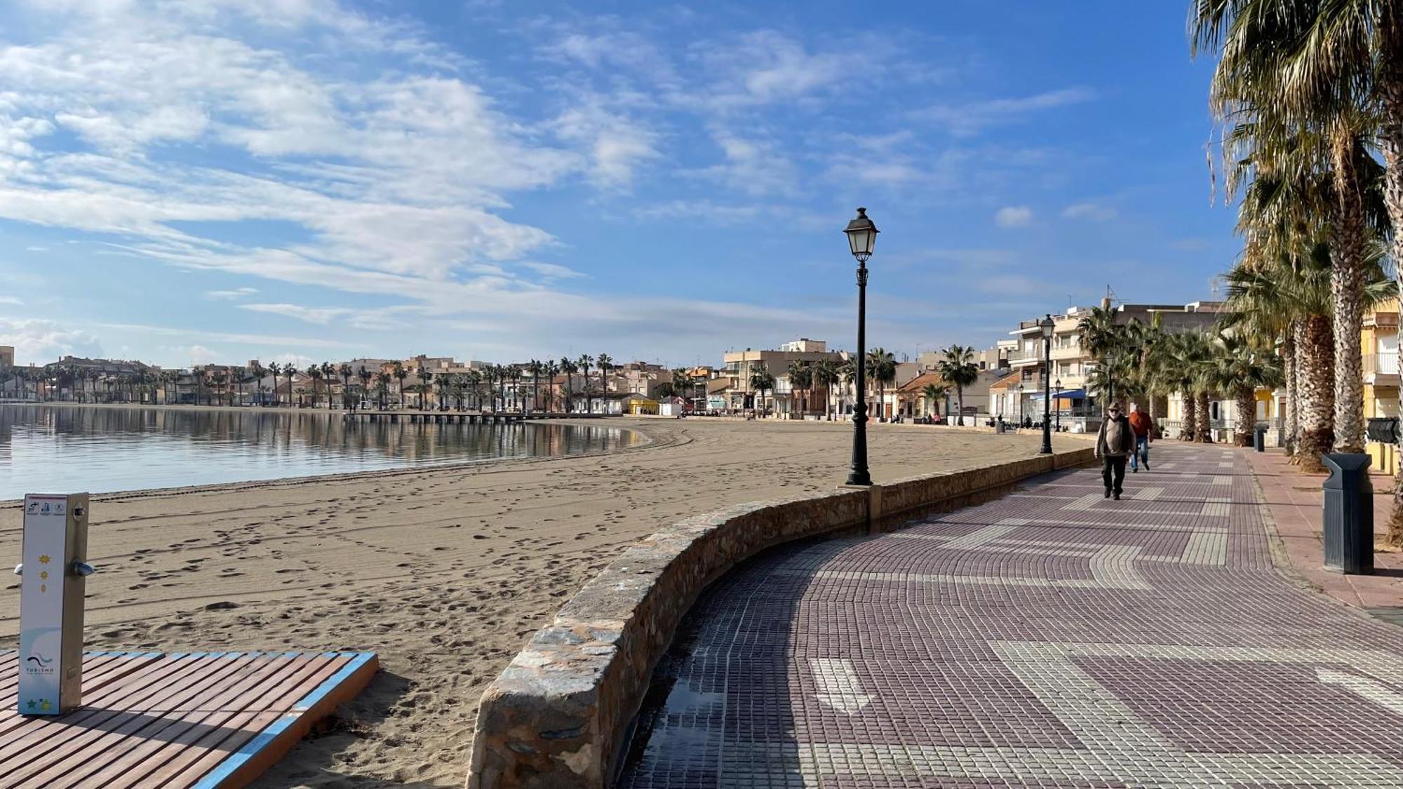 Charming Beachfront Apartment Murcía Exteriér fotografie