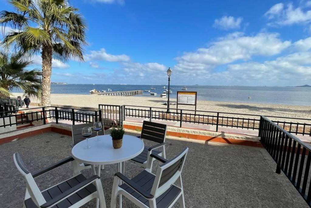 Charming Beachfront Apartment Murcía Exteriér fotografie
