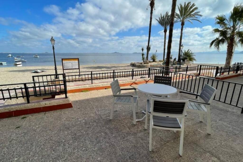 Charming Beachfront Apartment Murcía Exteriér fotografie